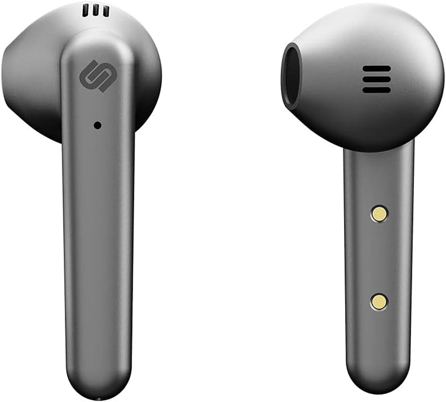 True Wireless Earbuds - over 20 Hours Playtime, IPX4 Waterproof Earphones, Bluetooth 5.0 Headphones, Touch Controls & Enhanced Microphone for Clear Calling, Stockholm Plus, Titanium