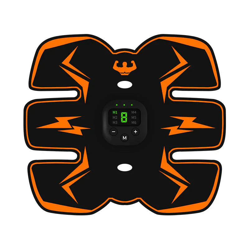 Rechargeable ABS Muscle Stimulator – Wireless Ab Toner with 8 Modes & 29 Intensity Levels