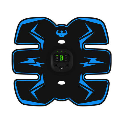 Rechargeable ABS Muscle Stimulator – Wireless Ab Toner with 8 Modes & 29 Intensity Levels