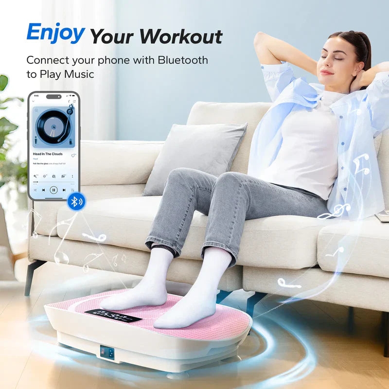 CV30 Pro Whole Body Curved Vibration Fitness Plate